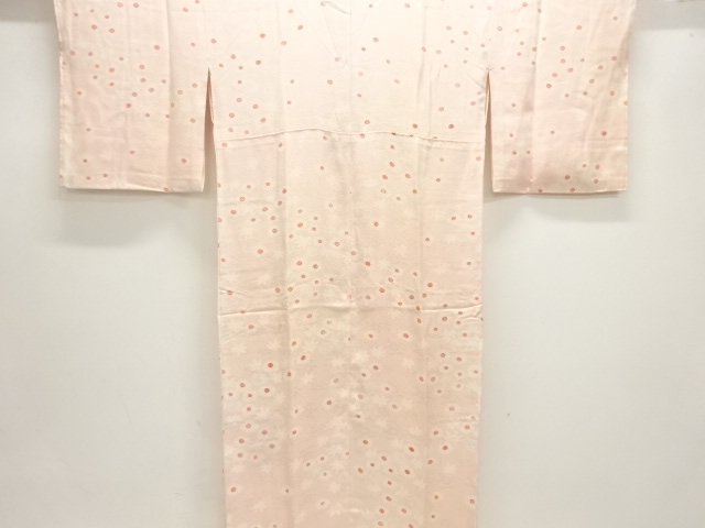 菊模様長襦袢